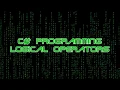 C Programming Lesson Logical Operators