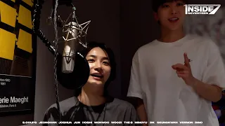  inside seventeen 2024 svt 8th fan meeting seventeen in carat land unit reverse recording behind