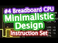 Breadboard Computer With Minimalistic Design CPU Instruction Set