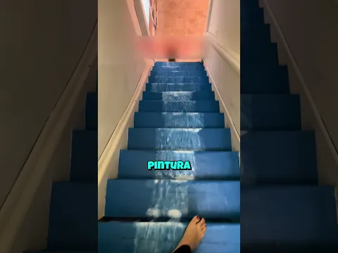 Pinté mal la escalera😤