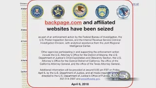 Feds seize classified ad site Backpage com over sex trafficking ads