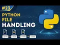 Python File Handling Explained in