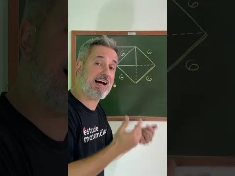 🟧🔶 O TRUQUE GEOMÉTRICO do quadradinho e do quadradão!