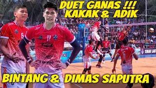 Download Duet Kakak dan Adik Dimas Saputra dan Bintang Saputra di Voli Tarkam Terbaru Sinar Laut Cup MP3