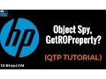 Object Spy GetROProperty - HP UFT QTP TutoriaL