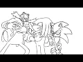 Sonic Twitter Takeover Animatic Knuckles Rock Collection