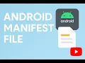 Android Manifest File ZerotoAndroidHero Android From Zero to Hero