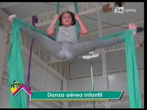 Danza aérea infantil