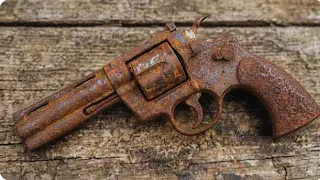 Restoring a Forgotten Colt Python 357 Magnum - Antique Revolver Reborn