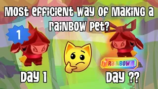 How I made a Rainbow Pet in AJ Was it Worth Doing