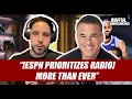 ESPN host Evan Cohen passionately defends company on their radio investment