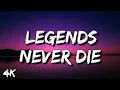 Download Lagu Legends Never Die (Lyrics) Ft. Against The Current [4k]