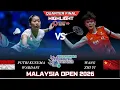 Lagu Putri Kusuma WARDANI (INA) vs WANG Zhi Yi (CHN)[WS]QF | Malaysia Open 2026 Badminton