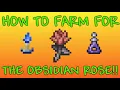 Terraria How To Farm For The Obsidian Rose A Guide