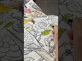 Coloring blanket