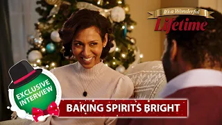 baking spirits bright rekha sharma u0026 dion johnstones lifetime christmas movie