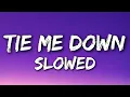 Download Lagu Gryffin - Tie Me Down [Slowed] (Lyrics) Ft. Elley Duhé