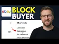 How To What happens when you block a buyer on eBay Step By Step 2026
