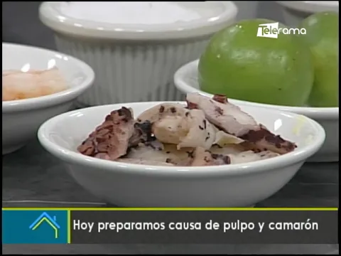 Cook's en Casa: Hoy prepararemos causa de pulpo y camarón
