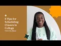 5 Tips for Scheduling Classes in College