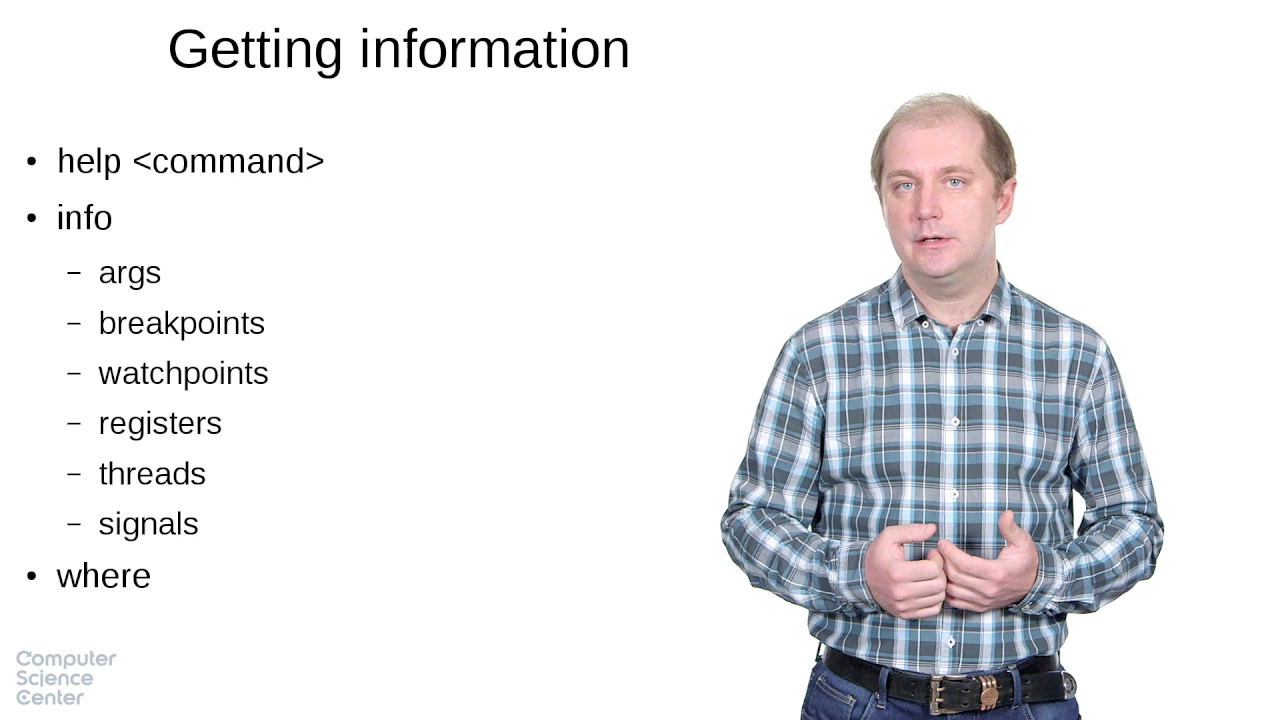 Отладка в Linux. Краткие сведения о gdb