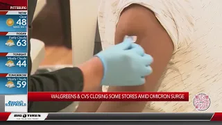 Walgreens CVS closing some stores amid omicron surge