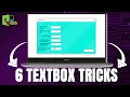 6 Ways To Disable Text Or Numbers in Userform TextBox - ExcelVbaIsFun