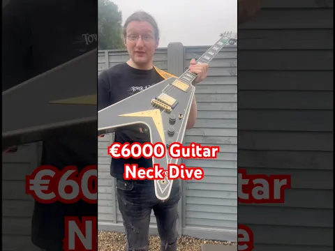 Neck dive on a €6000 guitar fixed