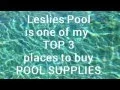 Leslies Pool and the Top 3 Places to Buy Pool Supplies