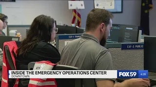 Inside Indiana s DHS operations center