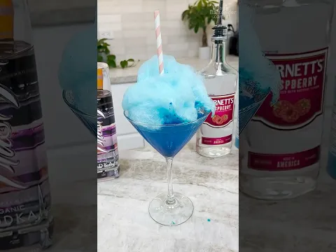 The Real Cotton Candy Martini