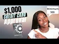 1 000 Credit Card Approval - Prequalify With NO Hard Inquiry