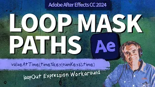 How To Use ValueAtTime Expression To Loop Mask Shape Paths in After Effects
