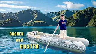 The DINGHY DILEMMA – Our NEW ZEALAND ADVENTURE is off to a ROCKY START (75)