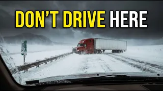 NEVER DRIVE I-80 ACROSS WYOMING IN WINTER