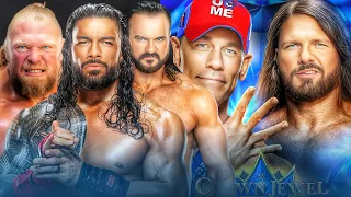 رسميا رومان رينز في كراون جول بروك ليسنر في رسلمينيا 42 وسينا ضد ستايلز 