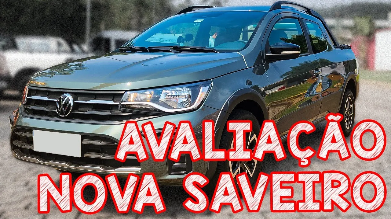 Avalição NOVA SAVEIRO 2024 - A VW SAVEIRO MUDOU MUITO COM MOTOR TURBO OU FOI SÓ UM FACELIFT