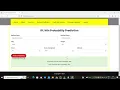 IPL Win Probability Predictor ML Project Python Django Project