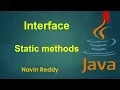 8 Java Tutorial Static method in Interface