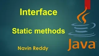 8 Java Tutorial Static method in Interface