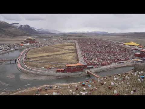 Download MP3 摩旅川藏中线，来到白玉县看神秘亚青寺，跨过金沙江第二次进西藏