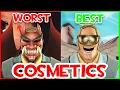 TF2 THE BEST and WORST COSMETICS in TEAM FORTRESS 2