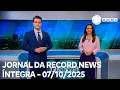 Download Lagu Jornal da Record News - 07/10/2025
