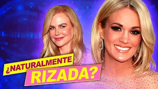Famosos que casi nunca presumen su cabello rizado natural