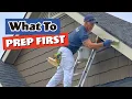 What needs to be prepped before painting House Prep for painting