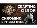 Path of Exile How to Chromatic Difficult Gear as Cheaply as Possible Like Alpha s Howl