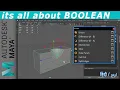 Mastering Autodesk Maya Boolean Operations Create Clean Boolean Autodesk Maya 2024