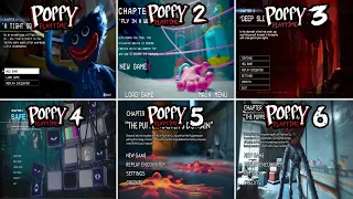 Poppy Playtime Chapter 1 2 3 4 5 6 Full Gameplay 