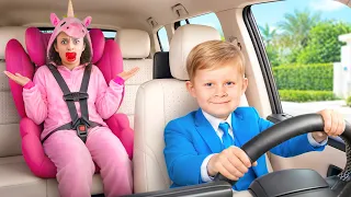 Kid and Mom Switch Roles! Funny Family Story