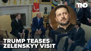 Trump hints at upcoming Zelenskyy visit and potential trip to Moscow amid Russia-Ukraine war talks